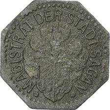 Duitsland, Stadt Sagan, 5 Pfennig, Undated (1917), FR+, Zinc
