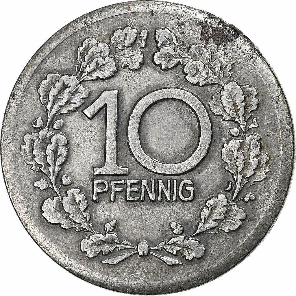 Germany, Stadt Vohwinkel, 10 Pfennig, 1918, AU(50-53), Iron