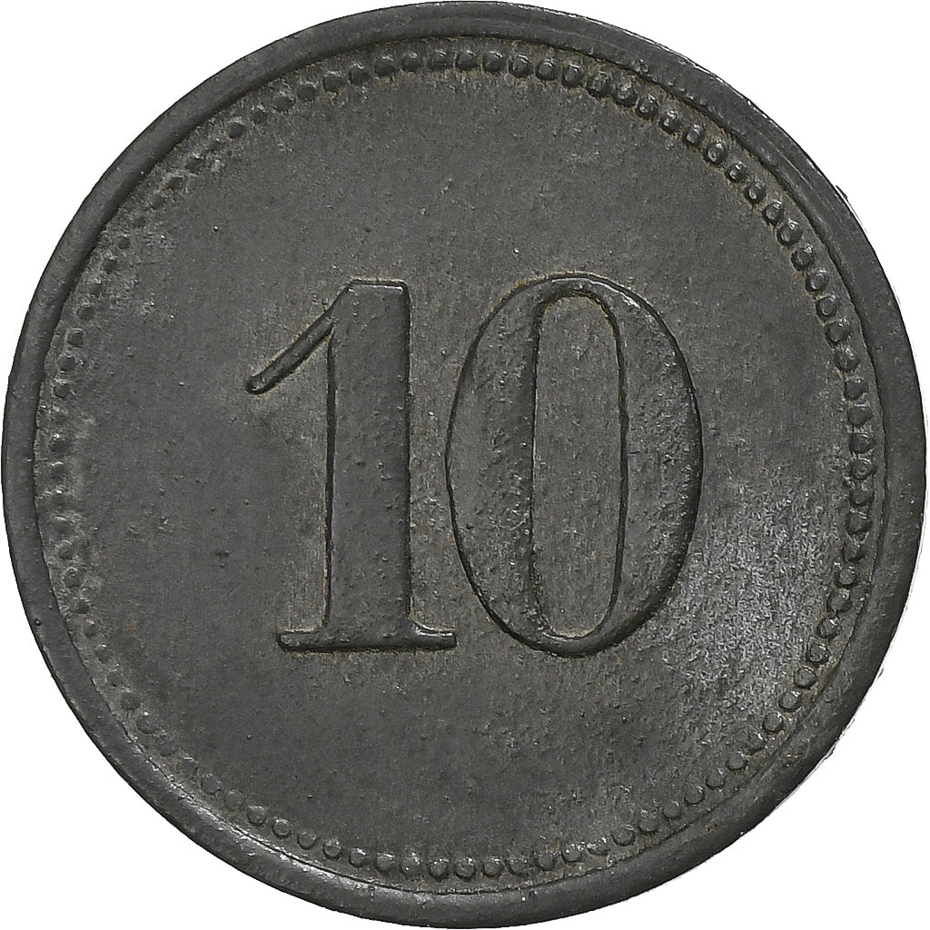 Germany, Stadt Sonthofen, 10 Pfennig, 1917, AU(50-53), Zinc