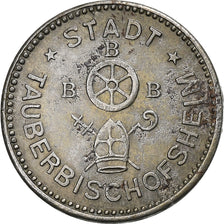 Duitsland, Stadt Tauberbischofsheim, 10 Pfennig, 1918, ZF+, Iron