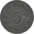 Alemanha, Stadt Pirmasens, 5 Pfennig, 1917, AU(55-58), Zinco