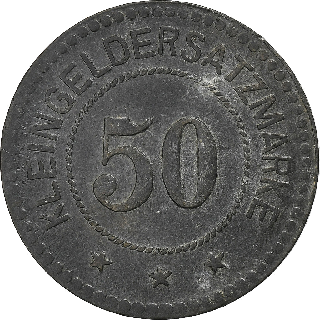 Alemanha, Stadt Pirmasens, 50 Pfennig, 1917, AU(50-53), Zinco