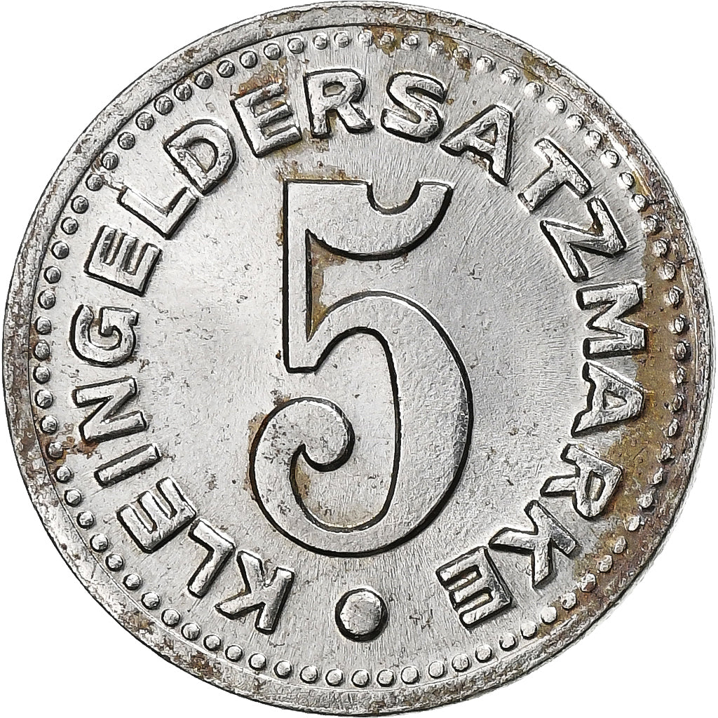 Germania, Stadt Pirmasens, 5 Pfennig, 1919, SPL-, Ferro