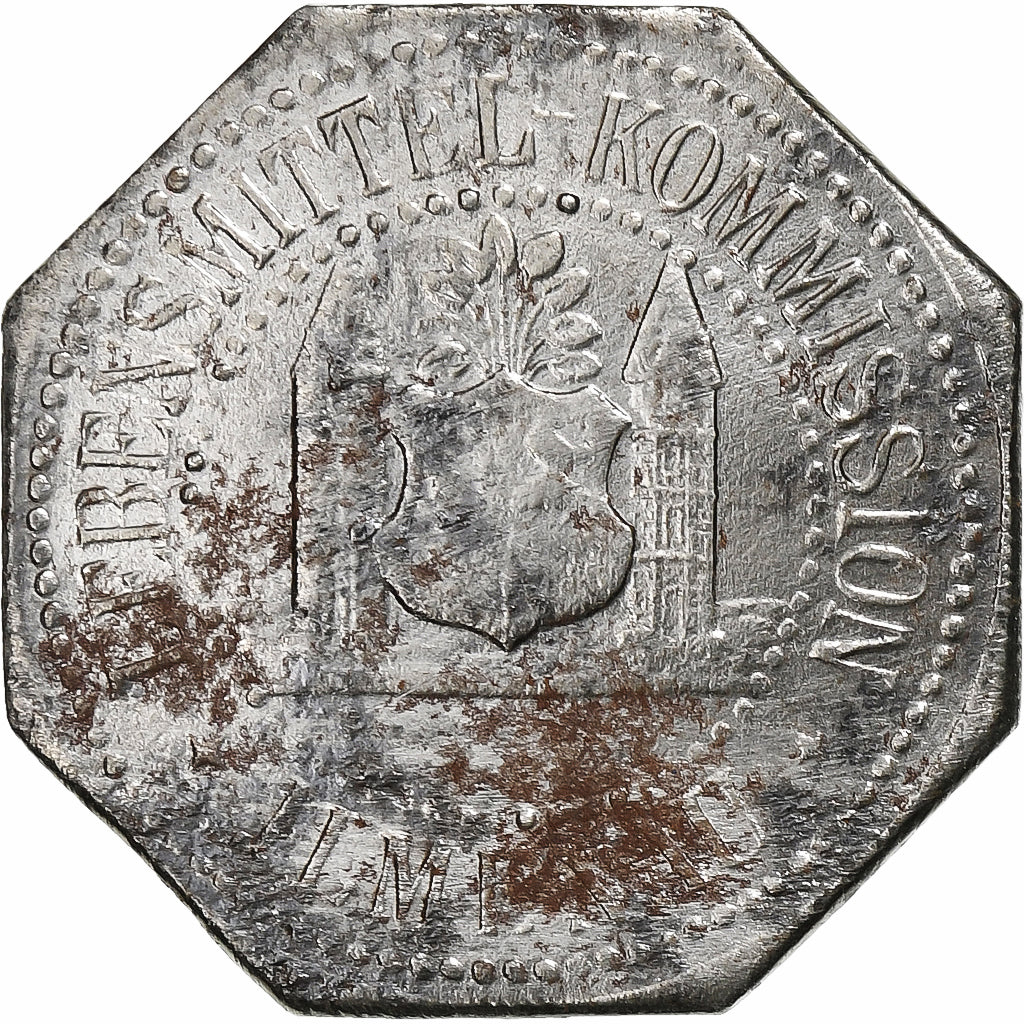 Germania, Stadt Ilmenau, 50 Pfennig, Undated (1917), MB+, Ferro