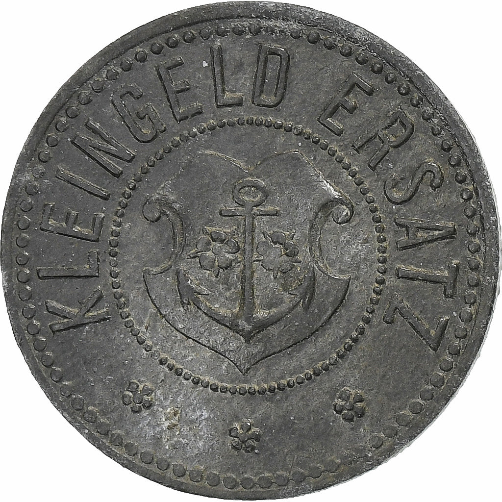 Alemanha, Stadt Kehl am Rhein, 10 Pfennig, undated (1917-1919), EF(40-45), Zinco