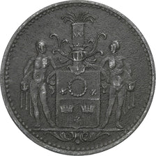 Germania, Stadt Kronach, 50 Pfennig, 1917, BB, Zinco