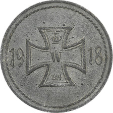Germania, Stadt Künzelsau, 10 Pfennig, 1918, BB, Ferro