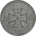 Germania, Stadt Künzelsau, 10 Pfennig, 1918, BB, Ferro
