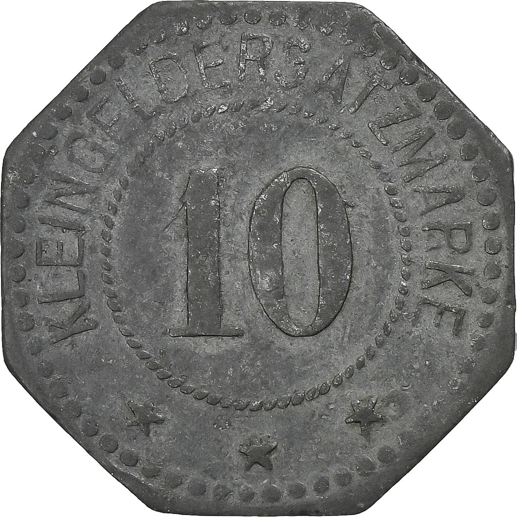 Deutschland, Stadt Landau, 10 Pfennig, 1917, SS, Zinc