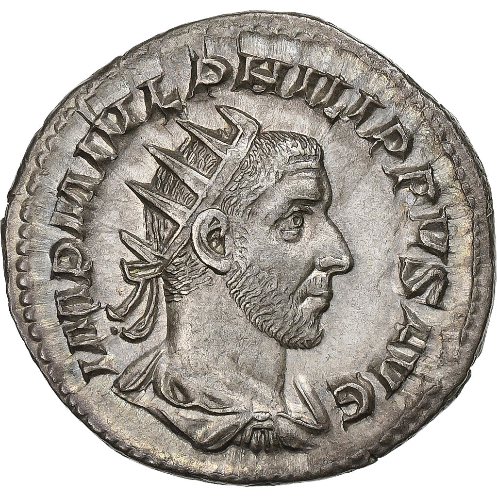 Philip I, Antoninianus, 244-247, Rome, Billon, AU(55-58), RIC:26b