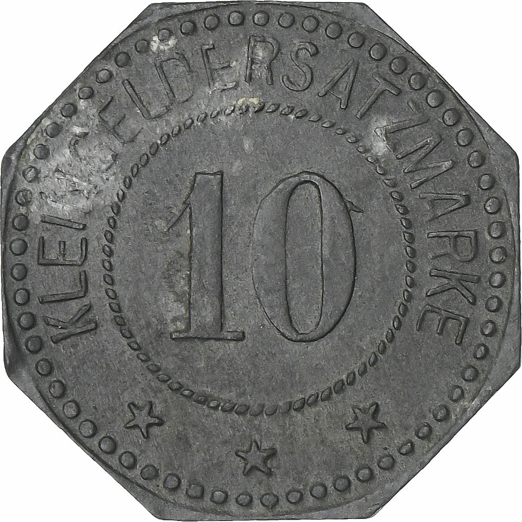 Deutschland, Stadt Ludwigshafen am Rhein, 10 Pfennig, Undated (1917), SS+, Zinc
