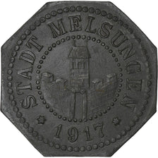 Alemania, Stadt Melsungen, 50 Pfennig, 1917, MBC+, Cinc