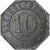 Deutschland, Stadt Bad Mergentheim, 10 Pfennig, 1918, VZ, Iron
