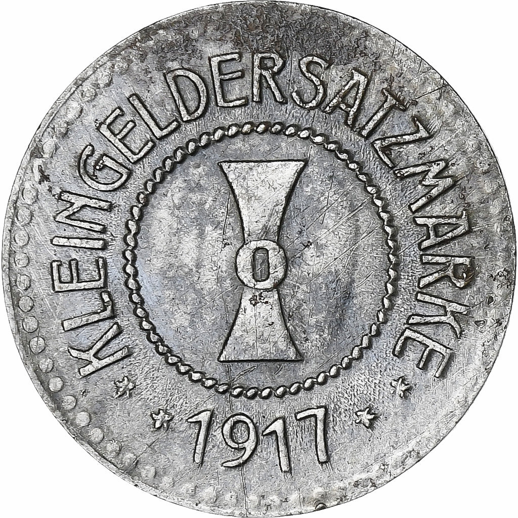 Germania, Stadt Mühlhausen in Thüringen, 10 Pfennig, 1917, SPL-, Ferro