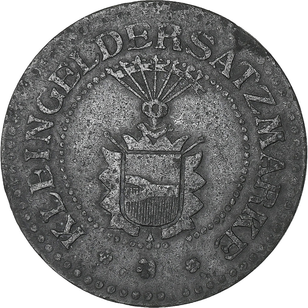 Germania, Stadt Neumünster, 10 Pfennig, undated (1920), MB+, Zinco