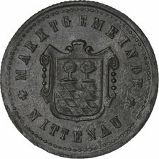 Germany, Stadt Nittenau, 10 Pfennig, 1917, EF(40-45), Zinc