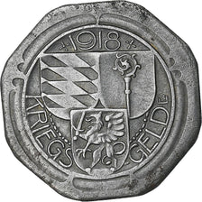 Allemagne, Stadt Oberndorf, 10 Pfennig, 1918, TTB+, Iron