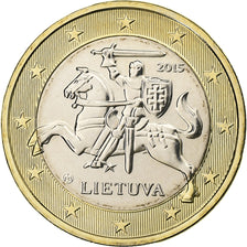 Lithuania, Euro, BU, 2015, Vilnius, Bi-Metallic, MS(65-70)