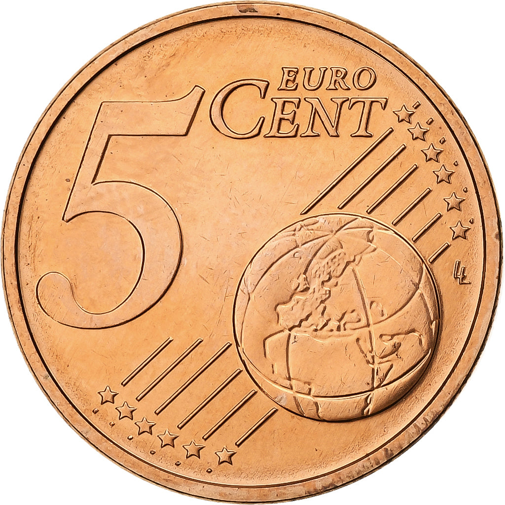 Lithuania, 5 Euro Cent, BU, 2015, Vilnius, Copper Plated Steel, MS(65-70)