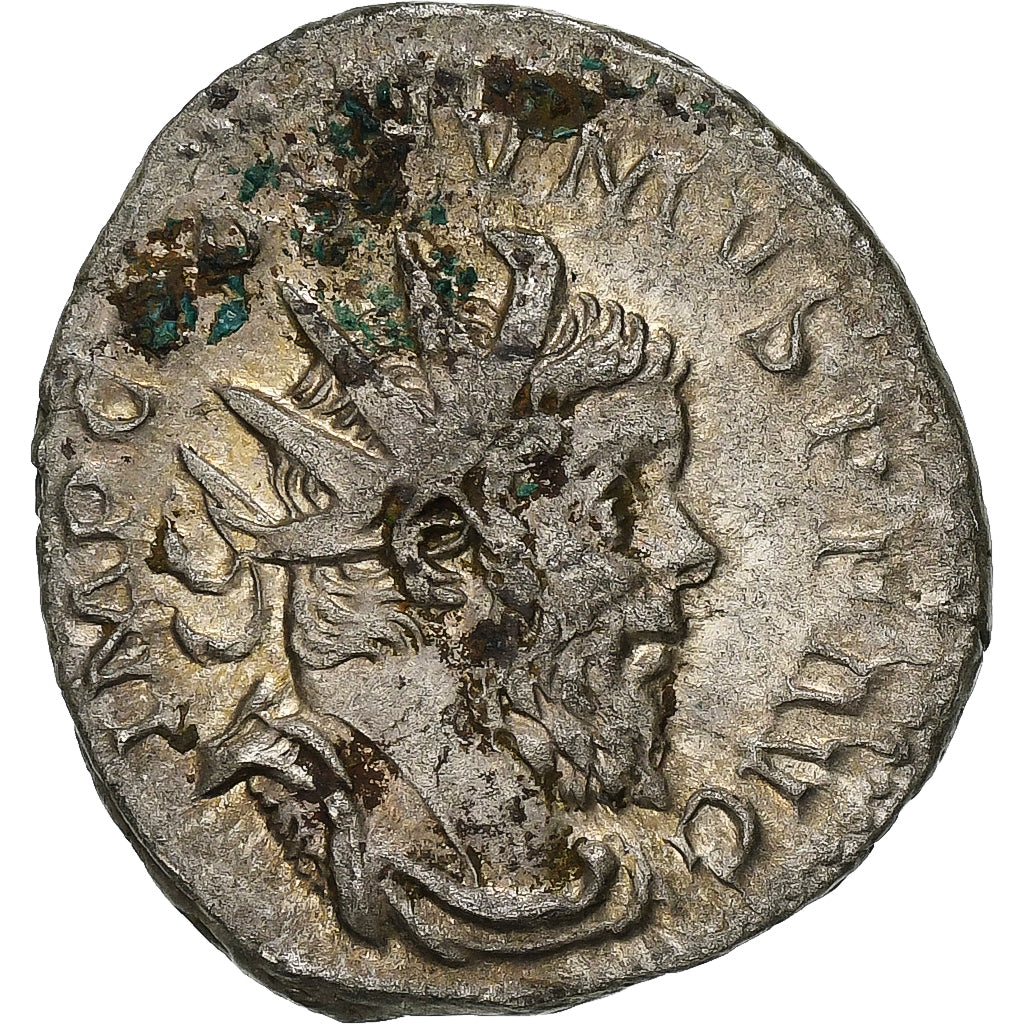 Postuum, Antoninianus, 262, Lugdunum, Billon, ZF, RIC:57