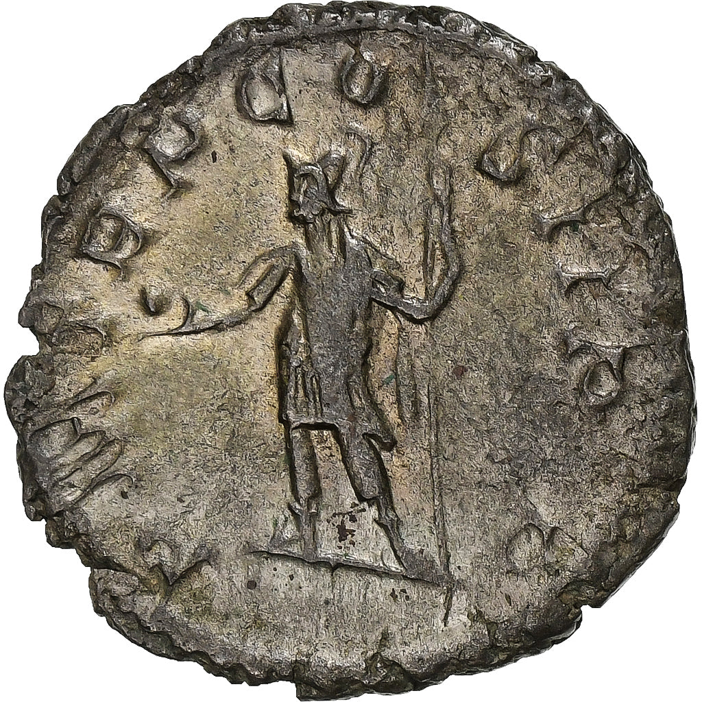 Postuum, Antoninianus, 260, Lugdunum, Billon, ZF, RIC:54