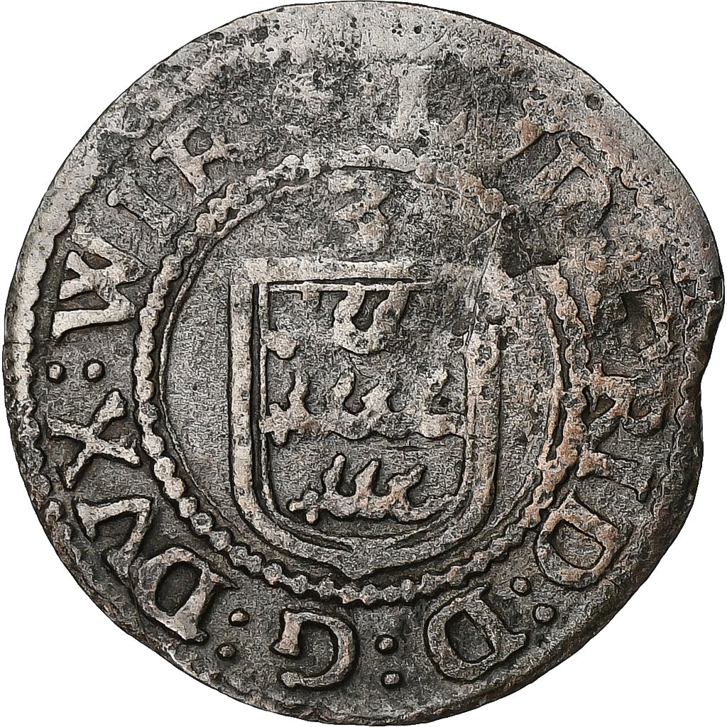 County of Montbéliard, Louis-Frédéric, 3 Kreuzer, 1624, Montbéliard, Billon
