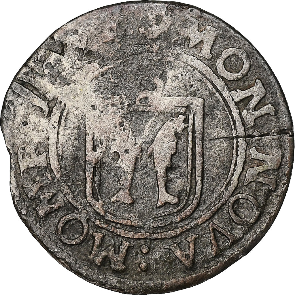 County of Montbéliard, Louis-Frédéric, 3 Kreuzer, 1624, Montbéliard, Billon
