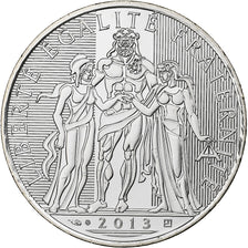 France, 10 Euro, Hercule, 2013, Monnaie de Paris, Silver, MS(65-70)