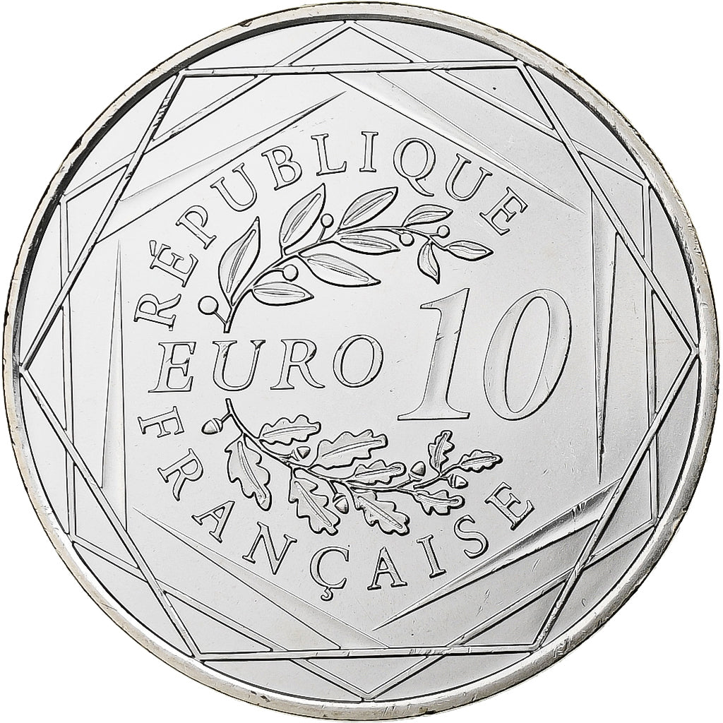 France, 10 Euro, Hercule, 2013, Monnaie de Paris, Silver, MS(65-70)