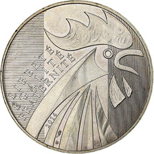 Frankreich, 10 Euro, Coq, 2014, Monnaie de Paris, Silber, VZ