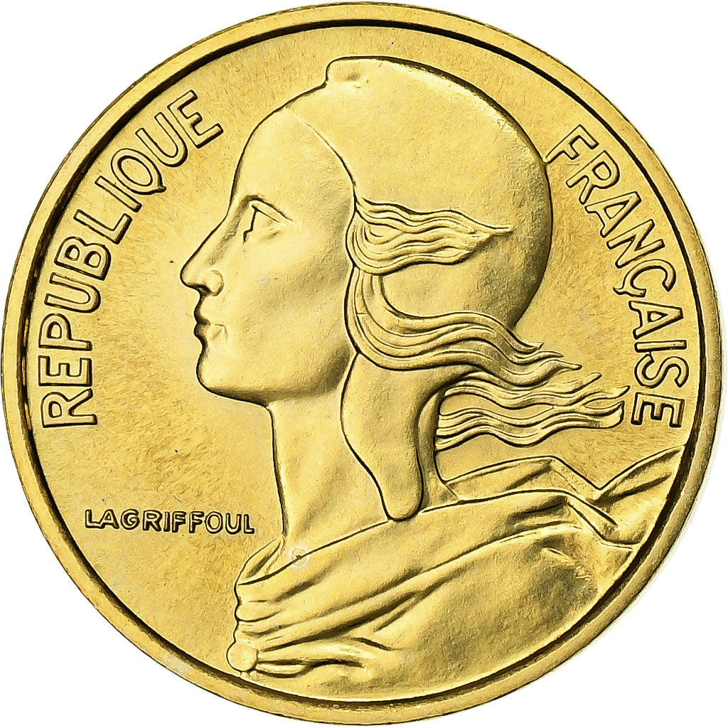 Francja, 5 Centimes, Marianne, 1974, Monnaie de Paris, série FDC