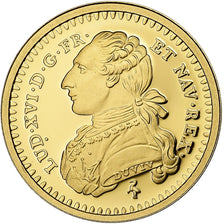 France, Medal, Louis XVI, Reproduction, Demi-Louis d’or aux lunettes de 1775