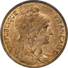 Francia, 10 Centimes, Daniel-Dupuis, 1900, Paris, Bronce, MBC+, Gadoury:277