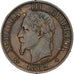 Francia, Napoleon I, 5 Centimes, 1862, Paris, Bronce, MBC+, Gadoury:155