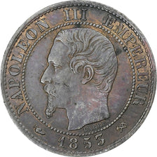 France, Napoleon I, Centime, 1853, Rouen, Bronze, EF(40-45), Gadoury:86
