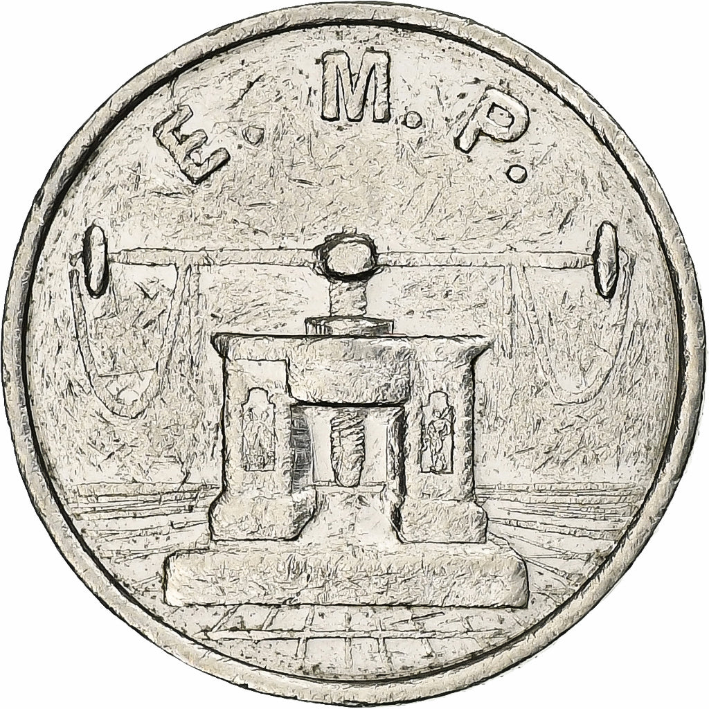 Francja, Module de 10 francs, Petit module, 1986, Monnaie de Paris, Nikiel