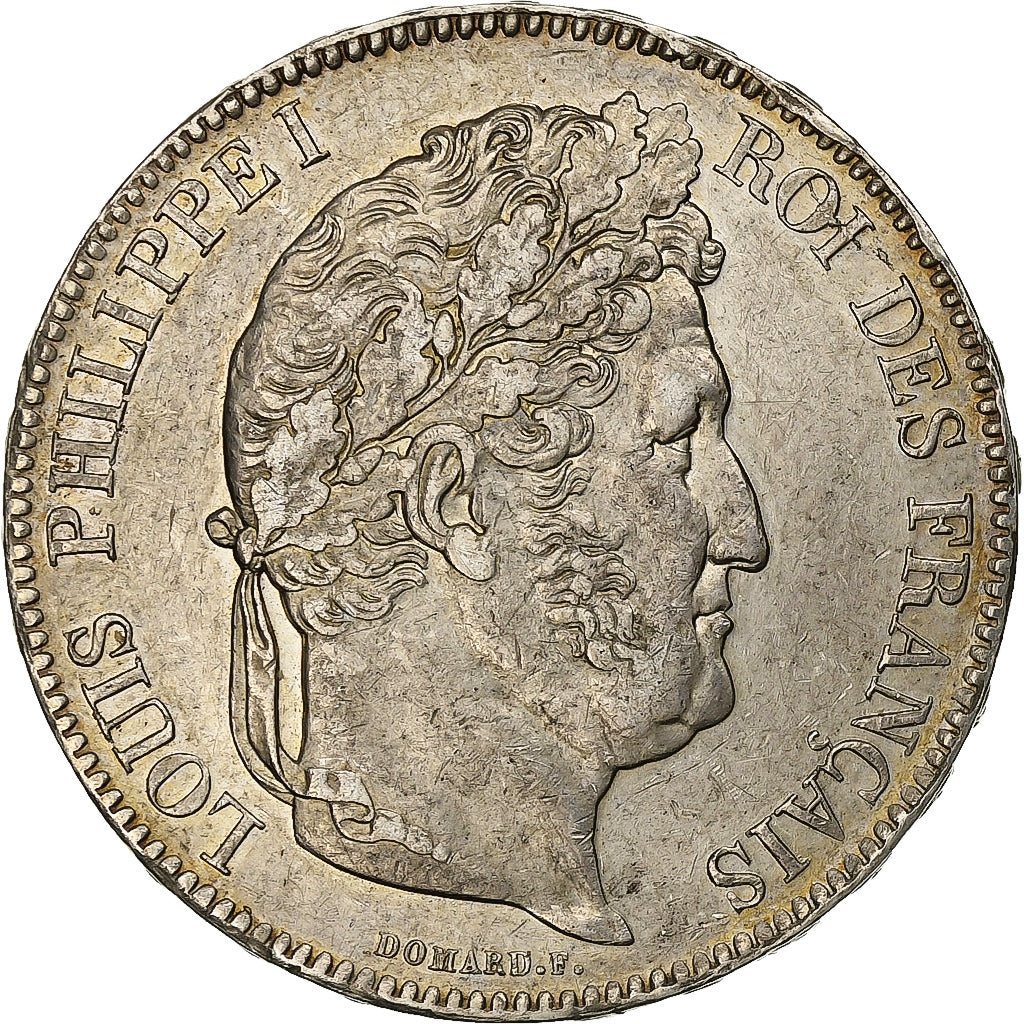 Frankrijk, Louis-Philippe I, 5 Francs, 1832, Lille, Zilver, ZF+, Gadoury:678