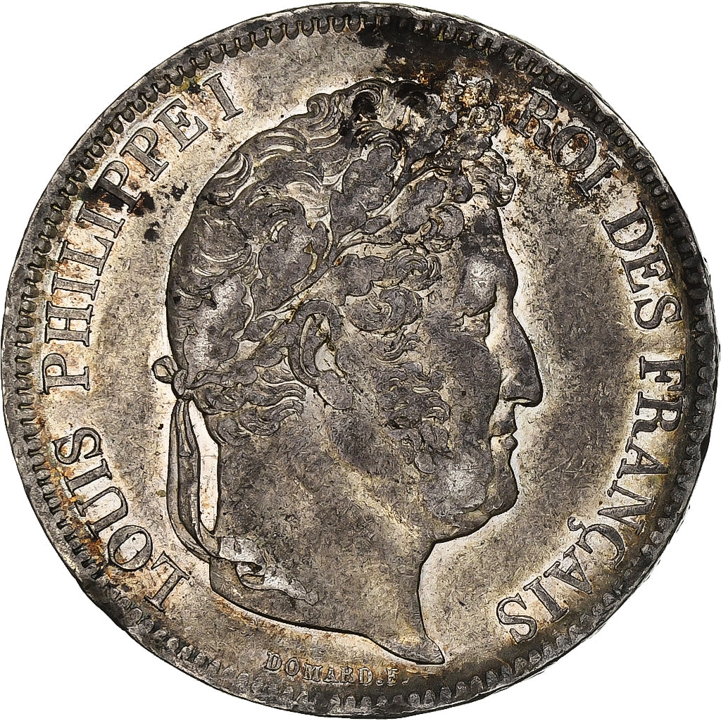 Frankreich, Louis-Philippe I, 5 Francs, 1832, Paris, Silber, SS+, Gadoury:678