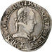 Frankrijk, Henri III, Franc au Col Plat, 1581, Bordeaux, Zilver, FR+