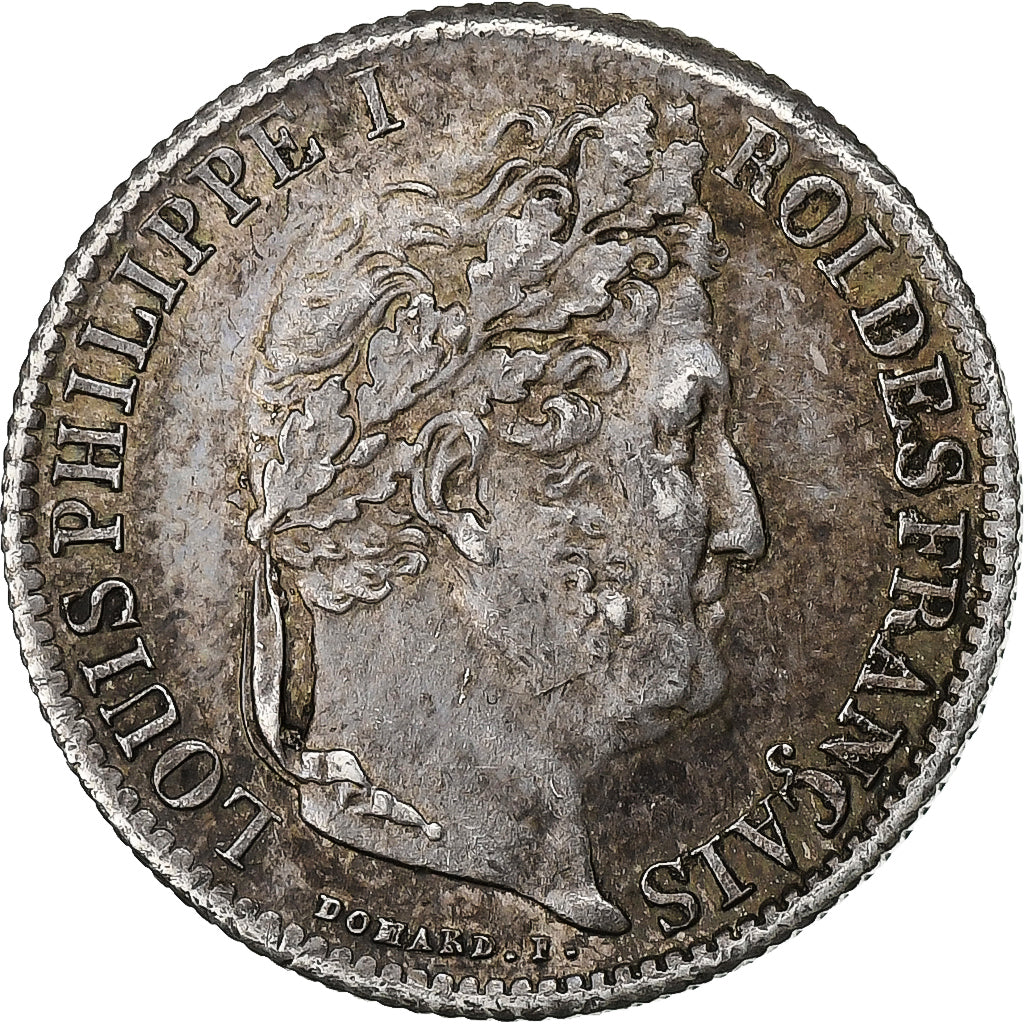 Frankrijk, Louis-Philippe I, 1/2 Franc, 1831, Paris, Zilver, PR, Gadoury:408