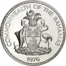 Bahamas, 50 Cents, 1976, Franklin Mint, PP, Silber, STGL, KM:64a