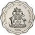 Baamas, 10 Cents, 1976, Franklin Mint, Proof, Cobre-níquel, MS(65-70), KM:61