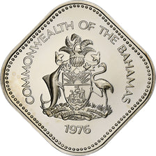 Bahamas, 15 Cents, 1976, Franklin Mint, FS, Rame-nichel, FDC, KM:62