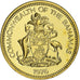 Baamas, Cent, 1976, Franklin Mint, Proof, Níquel-Latão, MS(65-70), KM:59