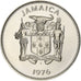 Jamaica, 25 Cents, 1976, Franklin Mint, Proof, Miedź-Nikiel, MS(65-70), KM:56