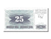 Billet, Bosnia - Herzegovina, 25 Dinara, 1992, 1992-07-01, NEUF