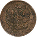 Russie, Alexander I, Denga, 1819, Ekaterinbourg, Cuivre, TB+, KM:116.3