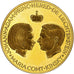 Liechtenstein, Medal, Marriage of Crown Prince Johann Adam and Maria, 1967, Gold