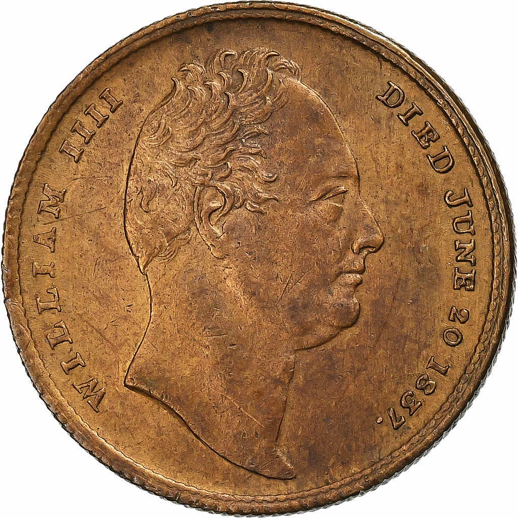 Zjednoczone Królestwo Wielkiej Brytanii, Token, Death of King William IV, 1837