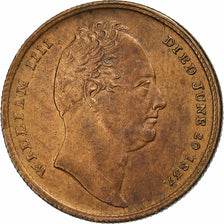 Royaume-Uni, Jeton, Mort du roi Guillaume IV, 1837, Bronze, TTB+